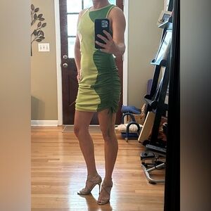 SHEIN Bodycon Ruched Dress